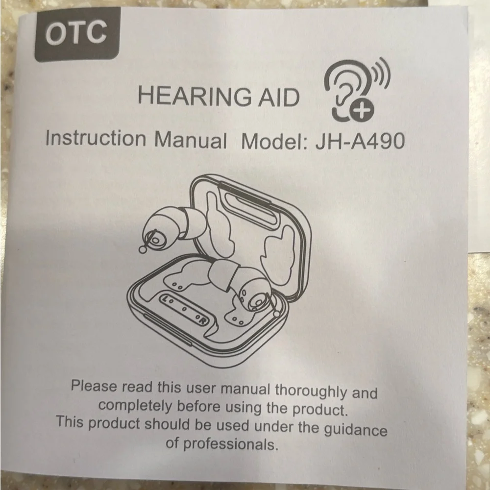 JINGHAO Rechargeable HEARING AID sound Ear Device/ BRAND NEW IN BOX!